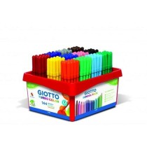 Set of Felt Tip Pens Giotto Turbo Color Multicolour (4 Units)