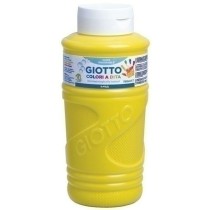 peinture pour doigts Giotto Jaune 750 ml (6 Unités)