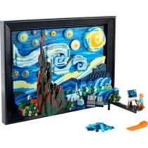 Playset   Lego The Starry Night - Vincent Van Gogh 21333         2316 Pieces 38 x 28 x 12 cm  