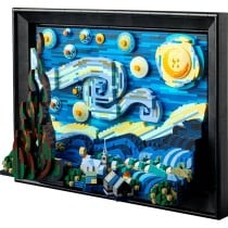 Playset   Lego The Starry Night - Vincent Van Gogh 21333         2316 Stücke 38 x 28 x 12 cm  