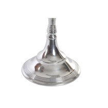 Candle Holder Home ESPRIT Silver Aluminium Chromed 42 x 42 x 70 cm