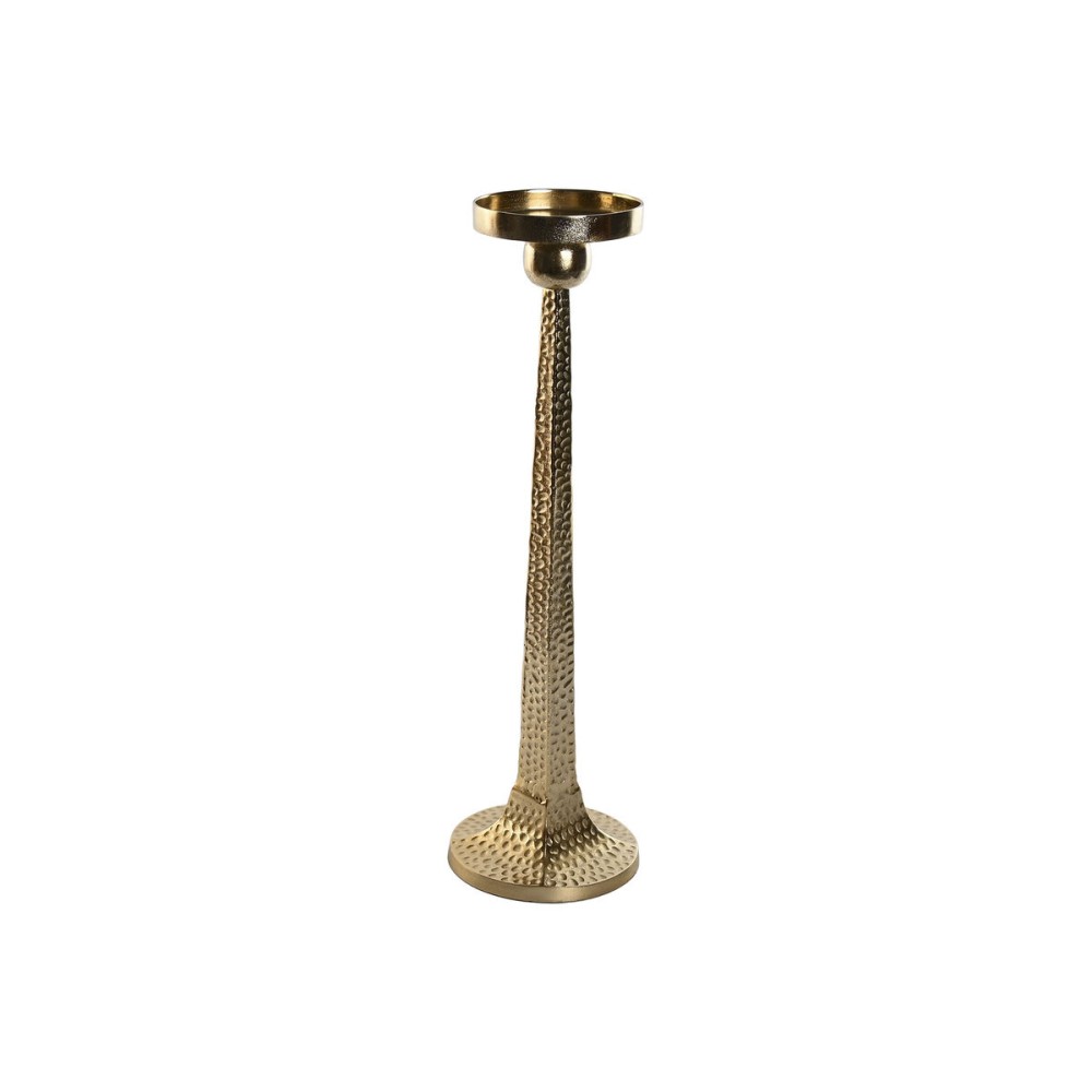 Candleholder Home ESPRIT Golden Aluminium 18,5 X 18,5 X 64,5 cm