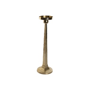 Candleholder Home ESPRIT Golden Aluminium 18,5 X 18,5 X 64,5 cm