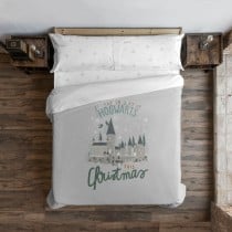 Bettdeckenbezug Harry Potter Hogwarts in Christmas Bunt 175 Fäden 220 x 220 cm Double size