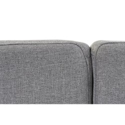 Schlafsofa DKD Home Decor Braun Grau Metall Urban 203 x 87 x 81 cm