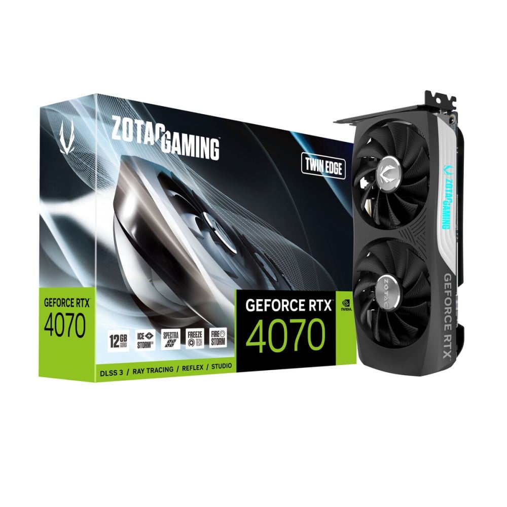 Graphics card Zotac GeForce RTX 4070 Twin Edge GEFORCE RTX 4070 GDDR6X 12 GB