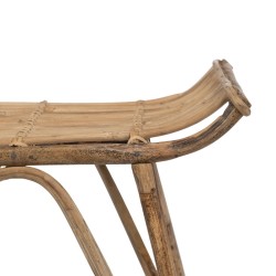 Bench 49 x 35 x 49 cm Natural Fibre