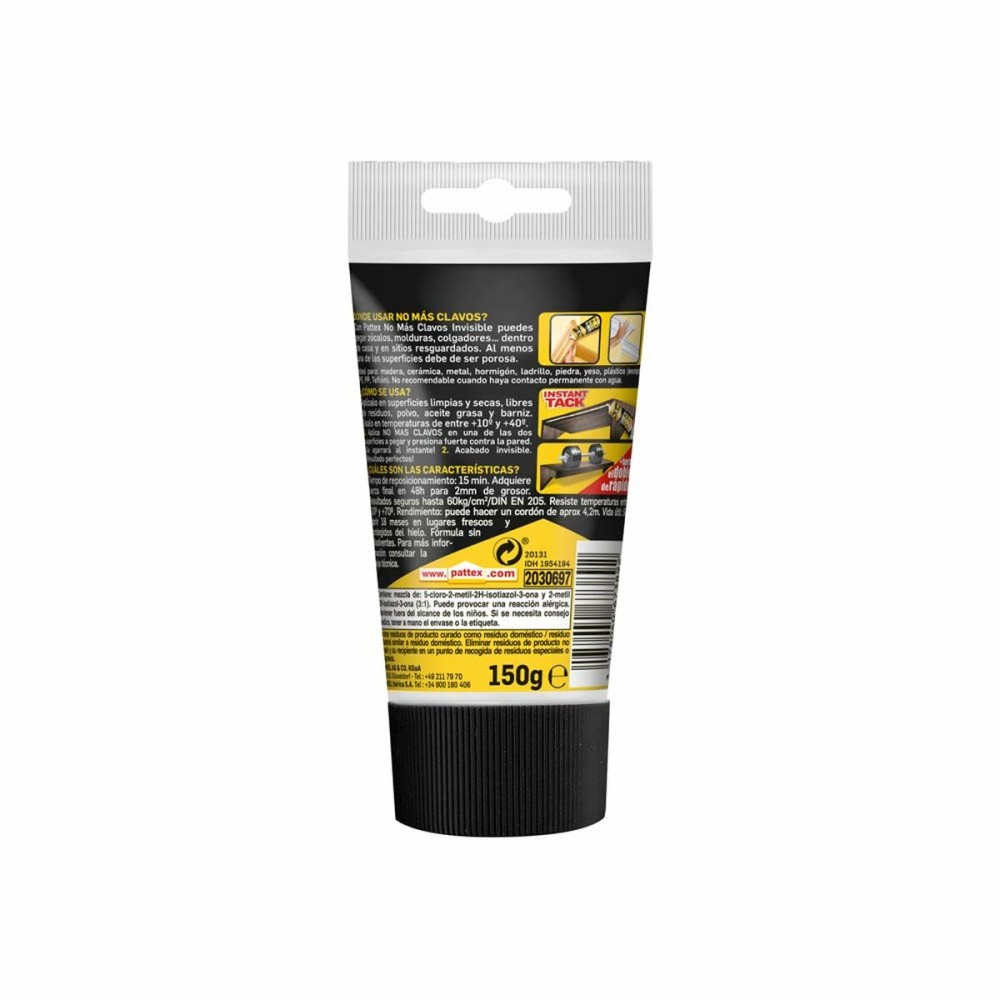 Trim adhesive Pattex 14010185 White 150 g Paste