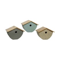 Bird House Decoris Wood 13,5 x 12 x 17,3 cm