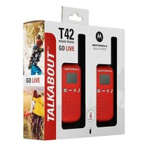 Talkie-walkie Motorola T42 RED 1,3" LCD 4 km