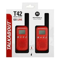 Talkie-walkie Motorola T42 RED 1,3" LCD 4 km