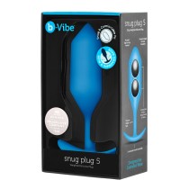 Vibrierender Analplug B-Vibe 5 Blau