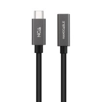 Câble USB-C NANOCABLE 10.01.4401 Noir 1 m