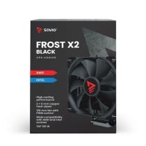 CPU-Kühler Savio FROST BLACK X2