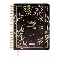 Diary Finocam TALKUAL Quarto 15,5 x 21,7 cm 2025