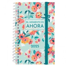 Diary Finocam DESIGN COLLECTION 7,9 x 12,7 cm 2025 Floral