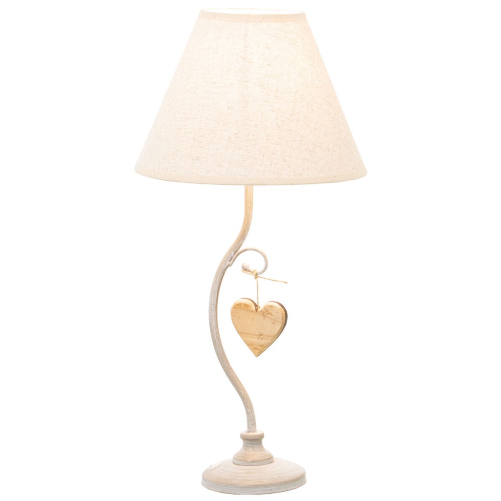 Desk lamp Alexandra House Living White Metal 40 W 23 x 48 x 23 cm