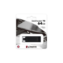 USB Pendrive Kingston 70 Schwarz 64 GB (1 Stück)