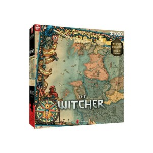 Puzzle Cenega Publishing The Witcher: Northern Kingdom Map 1000 Stücke