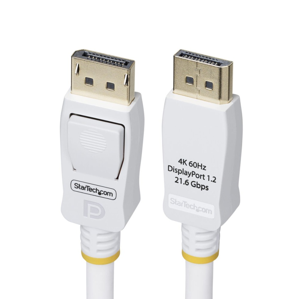 Câble USB Startech DP12-CABLE6FTW Blanc 1,8 m