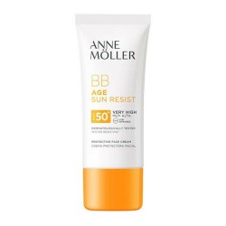 Hydrating Cream with Colour Âge Sun Rerist BB Cream Anne Möller 90008C (50 ml) SPF	50+ Spf 50 50 ml