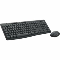 Keyboard Logitech Black Spanish Qwerty German