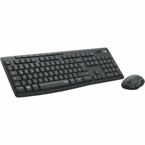 Clavier Logitech Noir Espagnol Qwerty Allemand