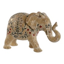 Figurine Décorative Home ESPRIT Multicouleur Eléphant 32,5 x 12,5 x 21 cm