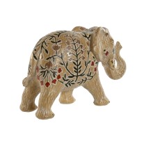 Figurine Décorative Home ESPRIT Multicouleur Eléphant 32,5 x 12,5 x 21 cm