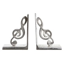 Bookend Home ESPRIT Silver Aluminium 22 x 8,5 x 15 cm