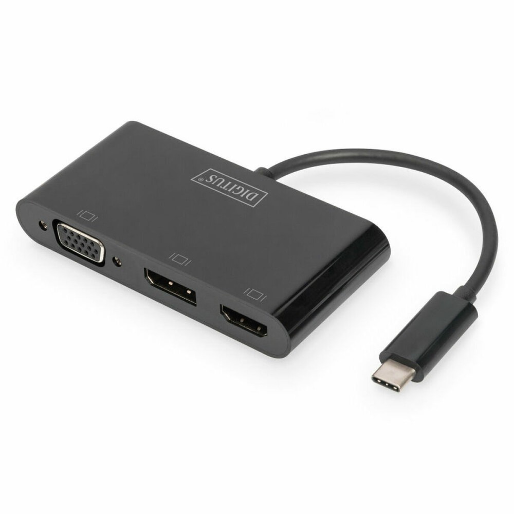 USB Hub Digitus DA-70859 Black