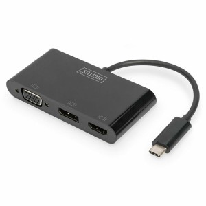 Hub USB Digitus DA-70859 Schwarz