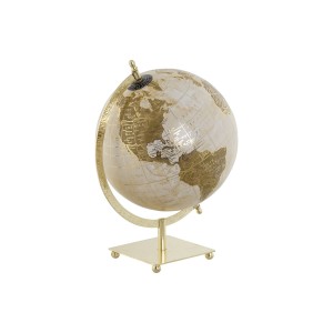 Terraqueo-Globus Home ESPRIT Gold Vintage 20 x 20 x 29 cm 22 x 20 x 29 cm