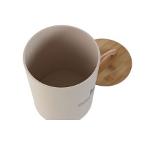 Pet food jar Home ESPRIT Beige Natural 2,5 L