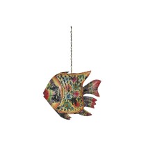 Deko-Figur Home ESPRIT Bunt Fisch 80 X 12 X 60 cm