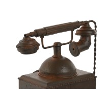 Decorative Figure Home ESPRIT Bronze Vintage Telephone 21 x 12 x 18 cm (2 Units)