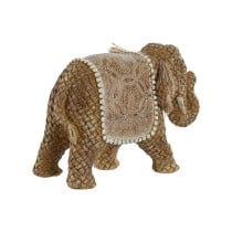 Deko-Figur Home ESPRIT natürlich Elefant 23 x 9,5 x 15,5 cm