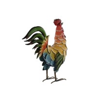 Figurine Décorative Home ESPRIT Multicouleur Coq 39,5 X 15 X 42 cm (2 Unités)