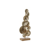 Decorative Figure Home ESPRIT Golden Circles 20 x 7,6 x 47 cm