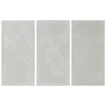 Wall Decoration Home ESPRIT White Modern World Map 180 x 4 x 120 cm (3 Pieces)