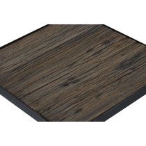 Jeu de 2 tables Home ESPRIT Noir Naturel 38 x 38 x 75 cm