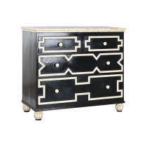 Chest of drawers Home ESPRIT Black 111 x 51 x 99 cm