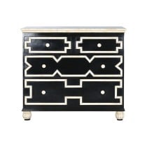 Chest of drawers Home ESPRIT Black 111 x 51 x 99 cm