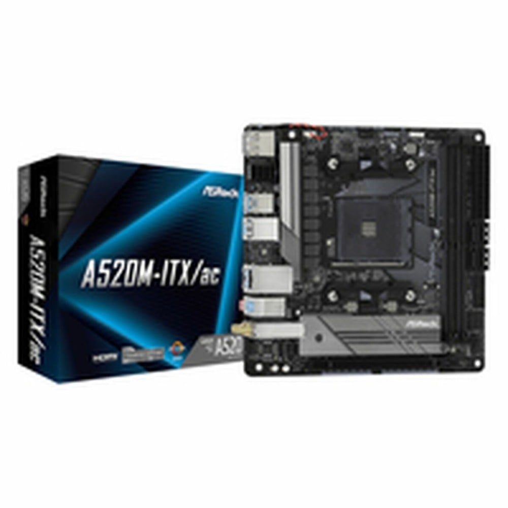 Carte Mère ASRock A520M-ITX/ac AMD AM4 AMD