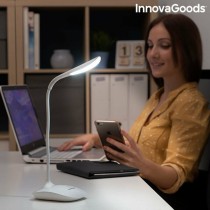 Lampe LED de Table Rechargeable Tactile InnovaGoods Lum2Go Blanc ABS Plastique (Reconditionné A)