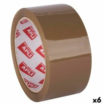 Klebeband Apli Braun 48 mm x 66 m (6 Stück)