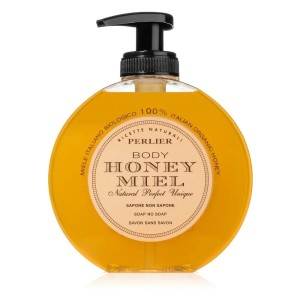 Savon pour les Mains avec Doseur Perlier Miel Sans Savon (300 ml)