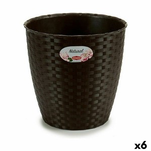 Planter Stefanplast Plastic 24 x 22 x 24 cm (6 Units)