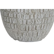 Set de pots de fleurs Home ESPRIT Gris Fibre de Verre Magnésium 55 x 55 x 55,5 cm (3 Unités)