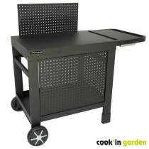 Chariot de Jardin Cook'in Garden Reva 110 Premium Noir Acier 108 x 55 cm Jardin